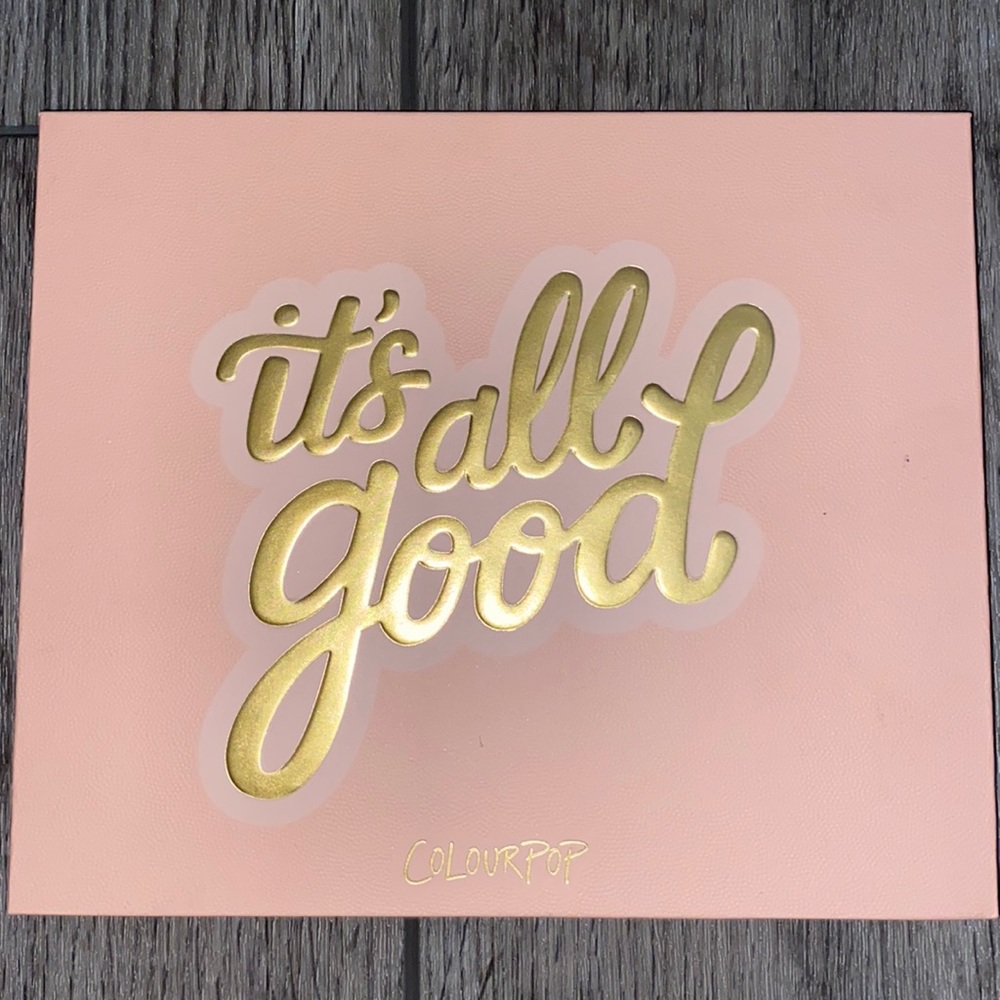 ColourPop “It’s All Good” eyeshadow palette